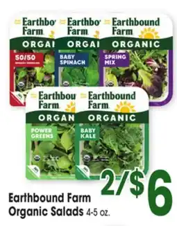 Jewel-Osco Earthbound Farm Organic Salads offer