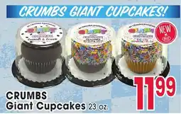 Jewel-Osco CRUMBS Giant Cupcakes offer