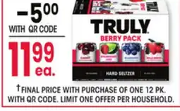 Jewel-Osco Truly Hard Seltzer offer