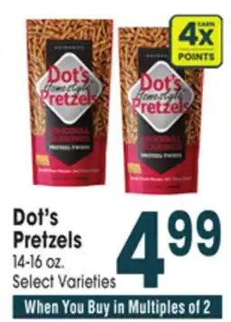 Jewel-Osco Dot's Pretzels offer