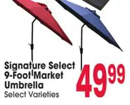 Jewel-Osco Signature Select 9-Foot Market Umbrella offer