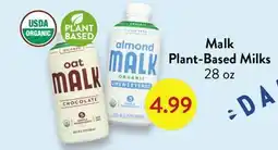 Fresh Thyme Malk Plant-Based Milks offer