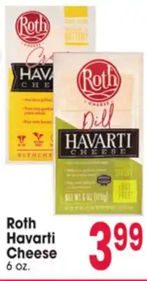 Jewel-Osco Roth Havarti Cheese offer