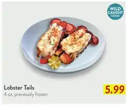 Fresh Thyme Lobster Tails offer