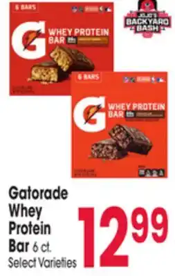 Jewel-Osco Gatorade Whey Protein Bar offer