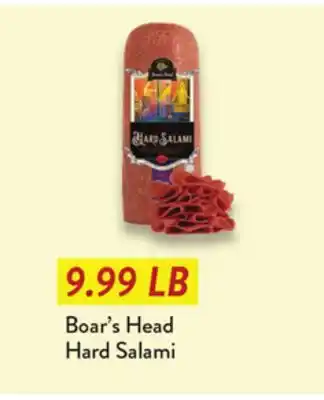 Fresh Thyme Boar's Head Hard Salami offer