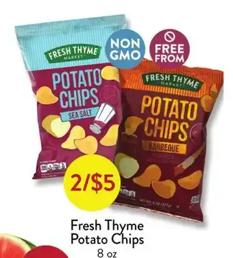 Fresh Thyme Fresh Thyme Potato Chips offer
