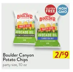 Fresh Thyme Boulder Canyon Potato Chips offer