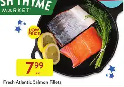 Fresh Thyme Fresh Atlantic Salmon Fillets offer