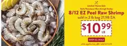 Fresh Thyme 8/12 EZ Peel Raw Shrimp offer