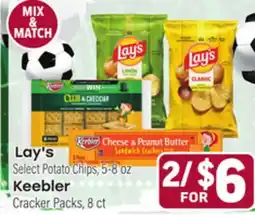 Tony’s Fresh Market Lay's or Keebler Cracker Packs offer