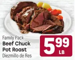 Tony’s Fresh Market Family Pack Beef Chuck Pot Roast offer