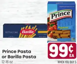 Tony’s Fresh Market Prince Pasta or Barilla Pasta offer