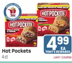 Tony’s Fresh Market Hot Pockets offer