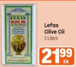 Tony’s Fresh Market Lefas Olive Oil offer