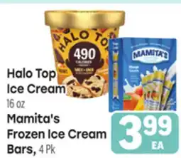 Tony’s Fresh Market Halo Top Ice Cream or Mamita's Frozen Ice Cream Bars offer