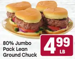 Tony’s Fresh Market 80% Jumbo Pack Lean Ground Chuck offer