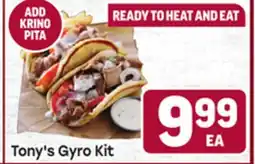 Tony’s Fresh Market Tony's Gyro Kit offer