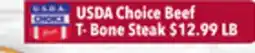 Tony’s Fresh Market USDA Choice Beef T-Bone Steak offer
