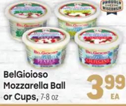 Tony’s Fresh Market BelGioioso Mozzarella Ball or Cups offer