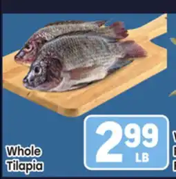 Tony’s Fresh Market Whole Tilapia offer