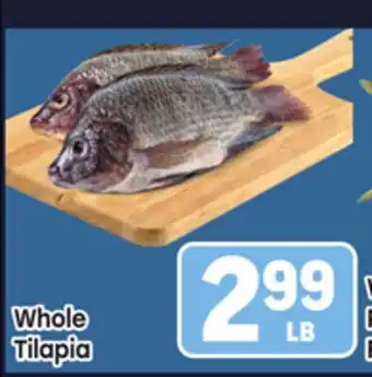 Tony’s Fresh Market Whole Tilapia offer