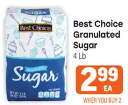 Tony’s Fresh Market Best Choice Granulated Sugar offer