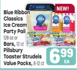Tony’s Fresh Market Blue Ribbon Classics Ice Cream or Pillsbury Toaster Strudels offer