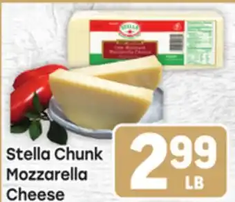 Tony’s Fresh Market Stella Chunk Mozzarella Cheese offer