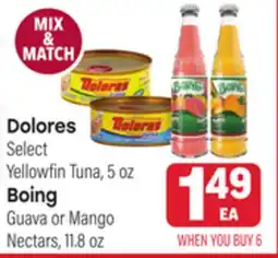 Tony’s Fresh Market Dolores or Boing offer
