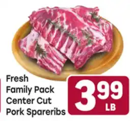 Tony’s Fresh Market Fresh Family Pack Center Cut Pork Spareribs offer