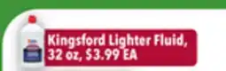 Tony’s Fresh Market Kingsford Lighter Fluid offer