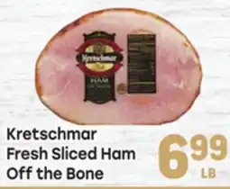 Tony’s Fresh Market Kretschmar Fresh Sliced Ham Off the Bone offer