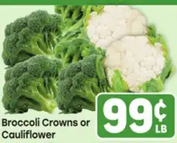 Tony’s Fresh Market Broccoli Crowns or Cauliflower offer