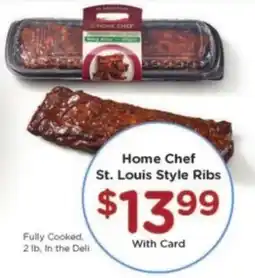 Kroger Home Chef St. Louis Style Ribs offer