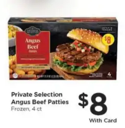 Kroger Private Selection Angus Beef Patties offer
