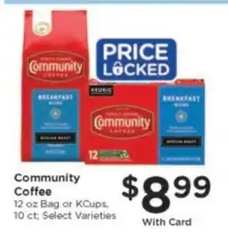 Kroger Community Coffee offer