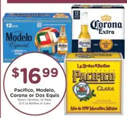 Kroger Pacifico, Modelo, Corona or Dos Equis offer