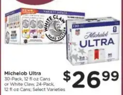 Kroger Michelob Ultra or White Claw offer
