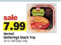 Meijer Hormel Gatherings Snack Tray offer