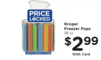 Kroger Kroger Freezer Pops offer