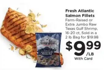 Kroger Fresh Atlantic Salmon Fillets offer