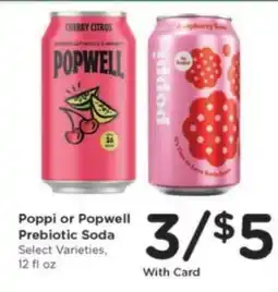 Kroger Poppi or Popwell Prebiotic Soda offer