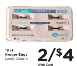 Kroger Kroger Eggs offer