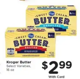 Kroger Kroger Butter offer