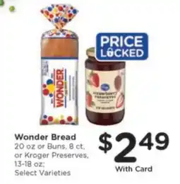 Kroger Wonder Bread offer
