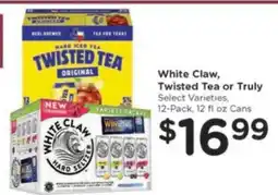 Kroger White Claw, Twisted Tea or Truly offer