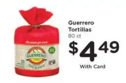Kroger Guerrero Tortillas offer