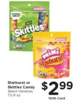 Kroger Starburst or Skittles Candy offer