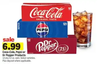 Meijer Coca-Cola, Pepsi or Dr Pepper Products offer